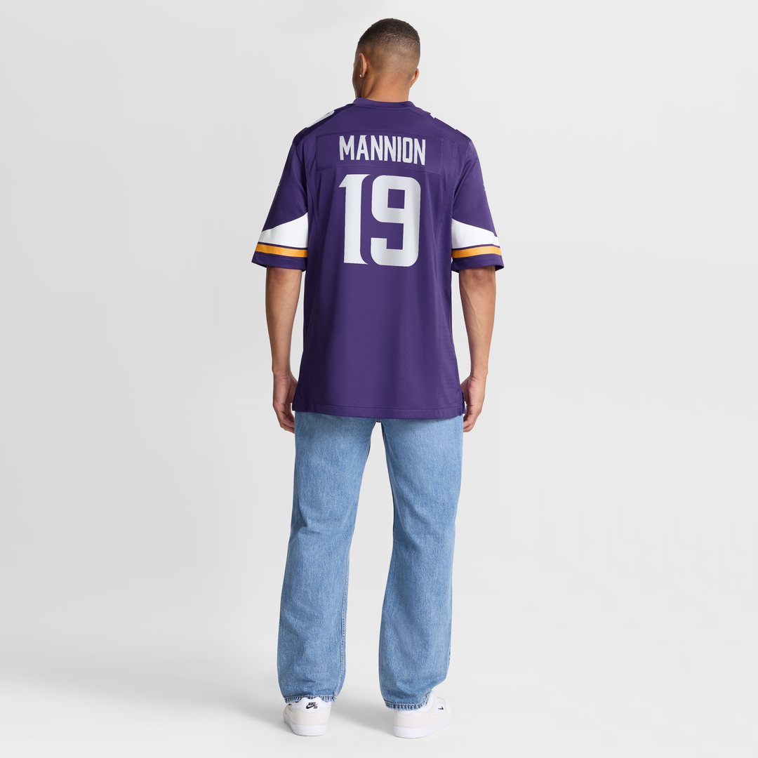 Sean Mannion Minnesota Vikings Nike  Game Jersey -  Purple