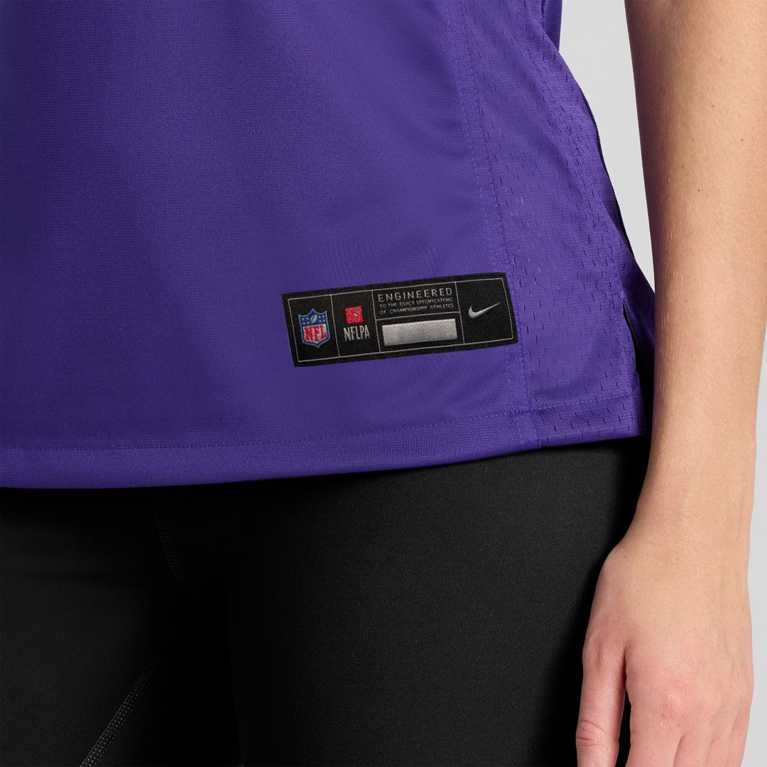 Bo Richter Minnesota Vikings Nike Women's Team Game Jersey -  Purple