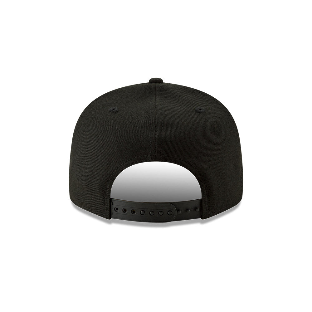 Seattle Seahawks New Era 9FIFTY Black Basic Tonal Snapback Hat