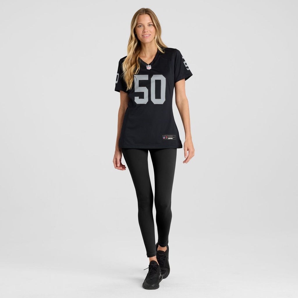 Jacob Bobenmoyer Las Vegas Raiders Nike Women's Game Player Jersey - Black