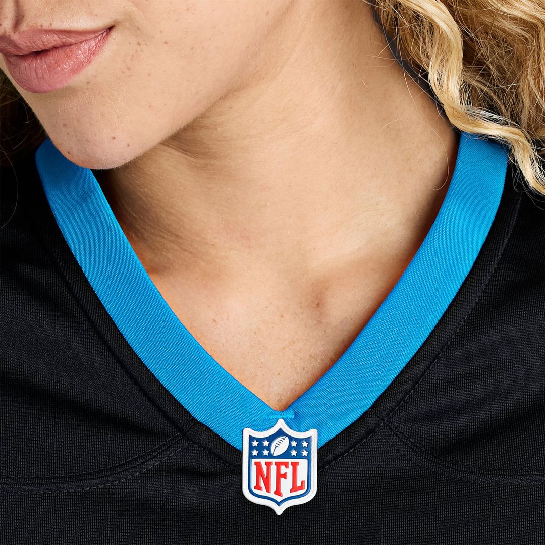 Jalen Coker Carolina Panthers Nike Women's Team Game Jersey -  Black