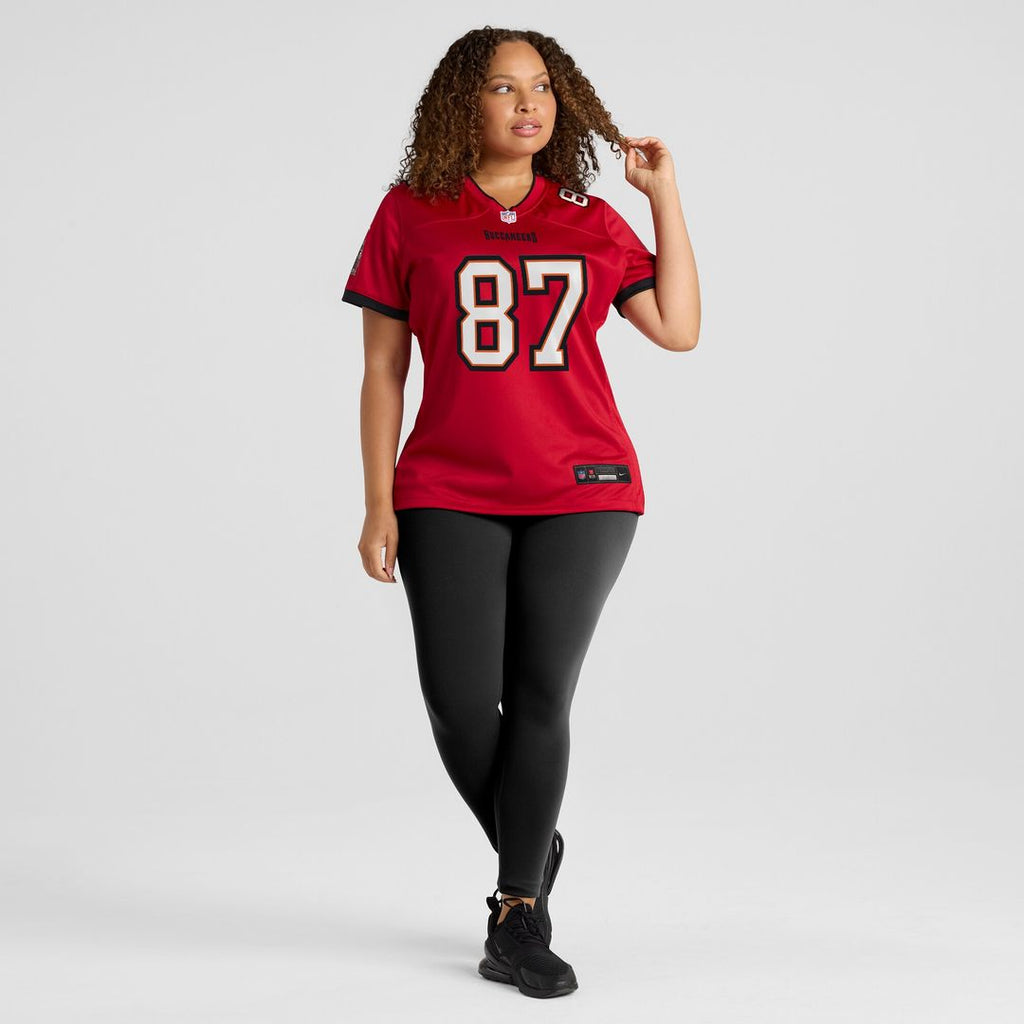 Payne Durham Tampa Bay Buccaneers Nike Women's  Game Jersey -  Red