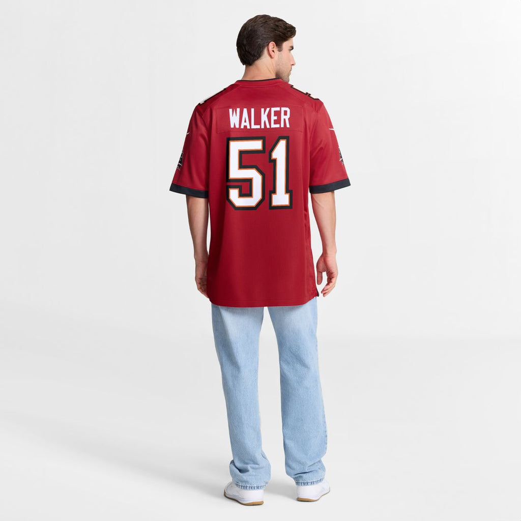 David Walker Tampa Bay Buccaneers Nike Team Game Jersey -  Red