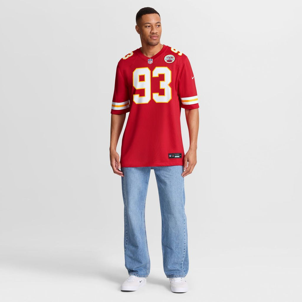 Zacch Pickens Kansas City Chiefs Nike Team Game Jersey -  Red