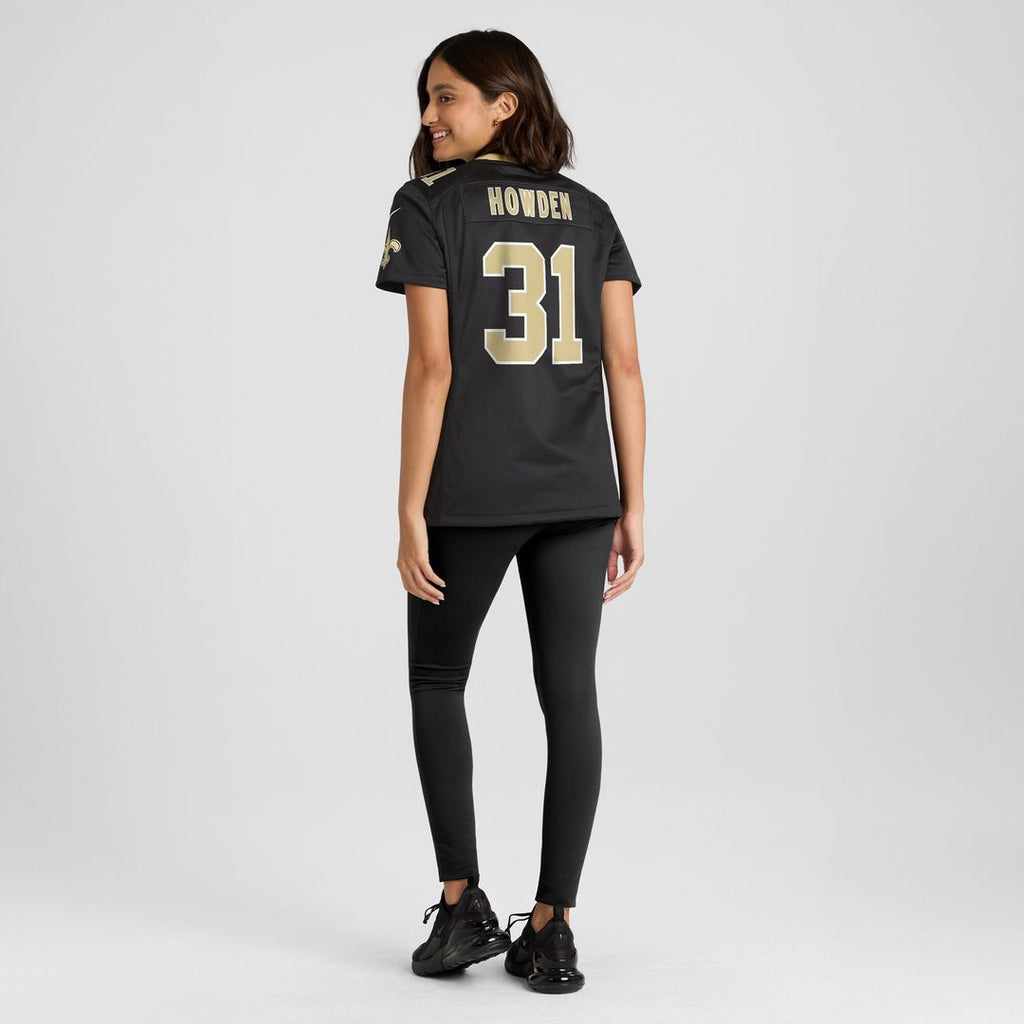 Jordan Howden New Orleans Saints Nike Women's Team Game Jersey -  Black