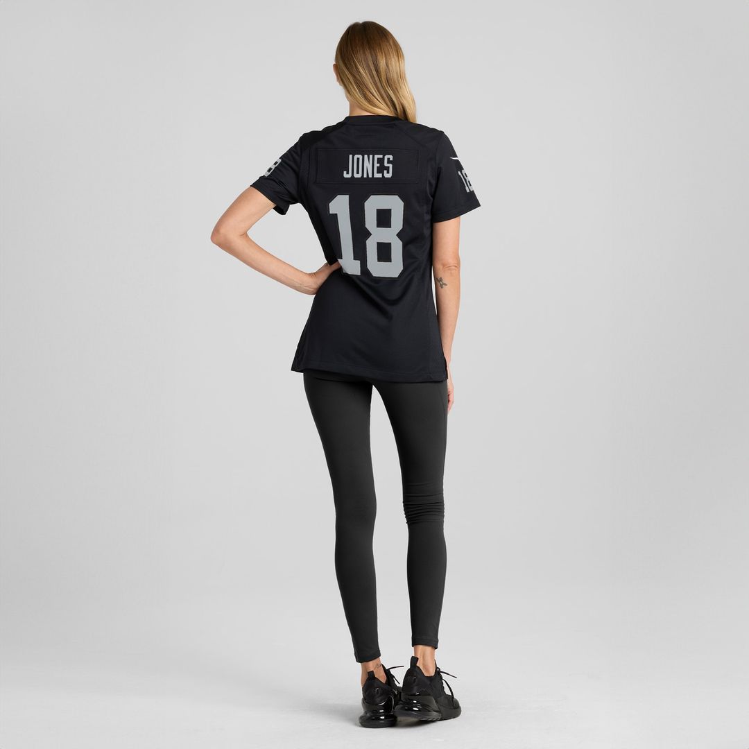 Jack Jones Las Vegas Raiders Nike Women's  Game Jersey -  Black