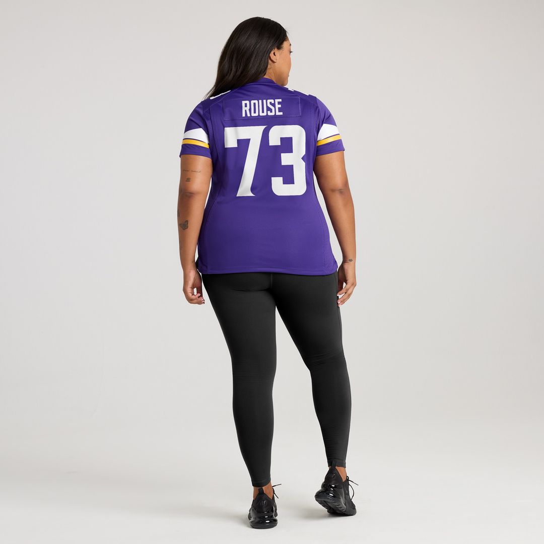 Walter Rouse Minnesota Vikings Nike Women's Team Game Jersey -  Purple