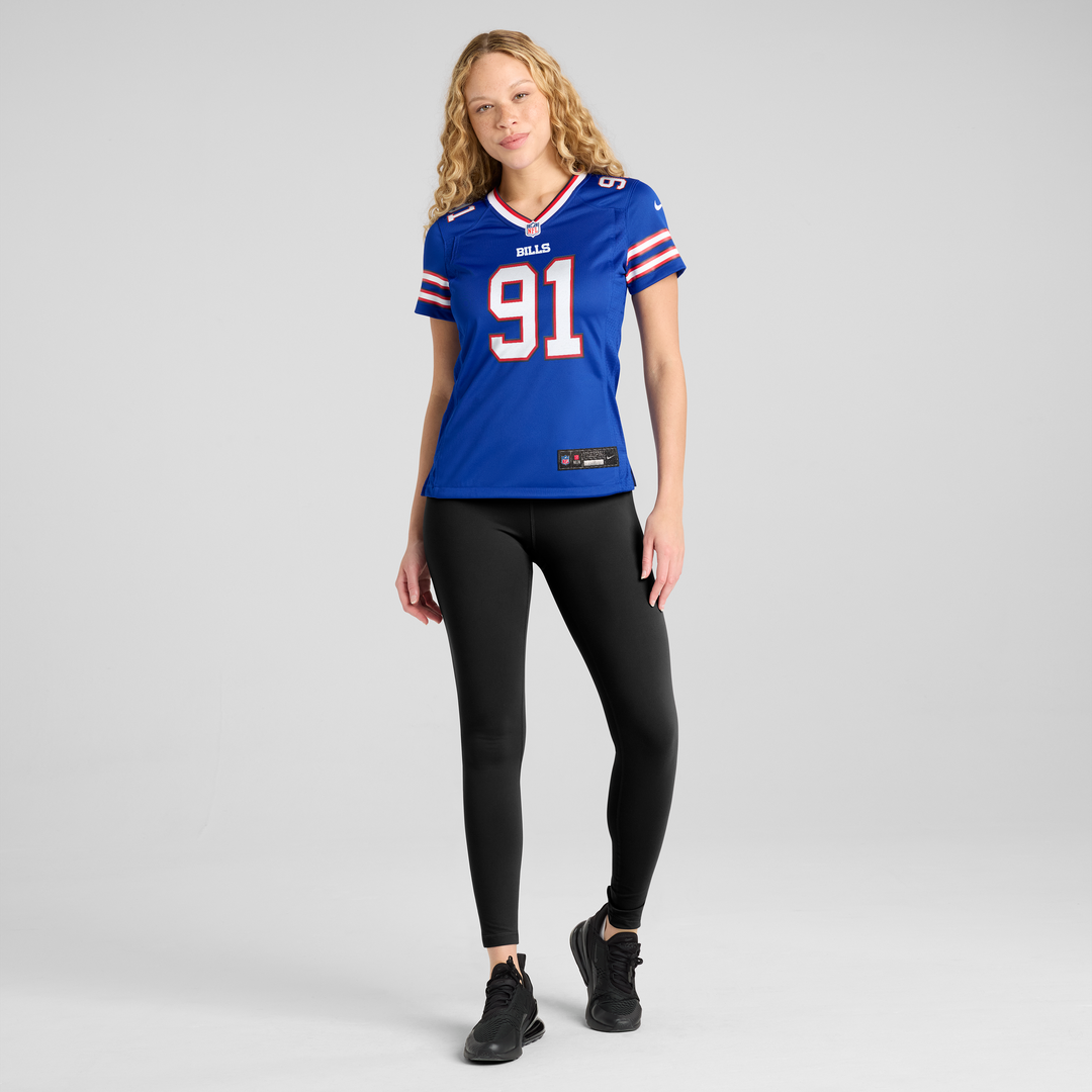 Ed Oliver Buffalo Bills Nike Women's Game Jersey - Royal