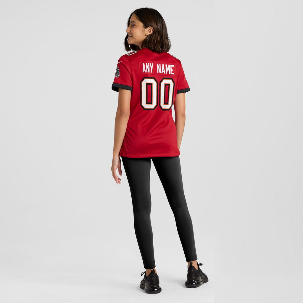 Nike Tampa Bay Buccaneers Women's Custom Game Jersey - Red