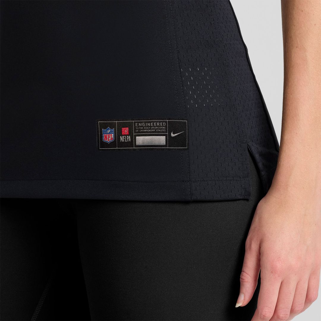 Brennan Jackson Las Vegas Raiders Nike Women's Team Game Jersey -  Black