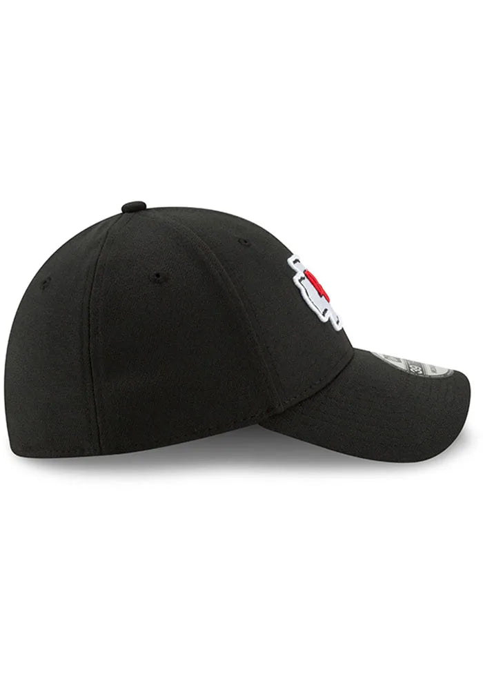 Men's Kansas City Chiefs New Era Black Team Classic 39THIRTY Flex Hat