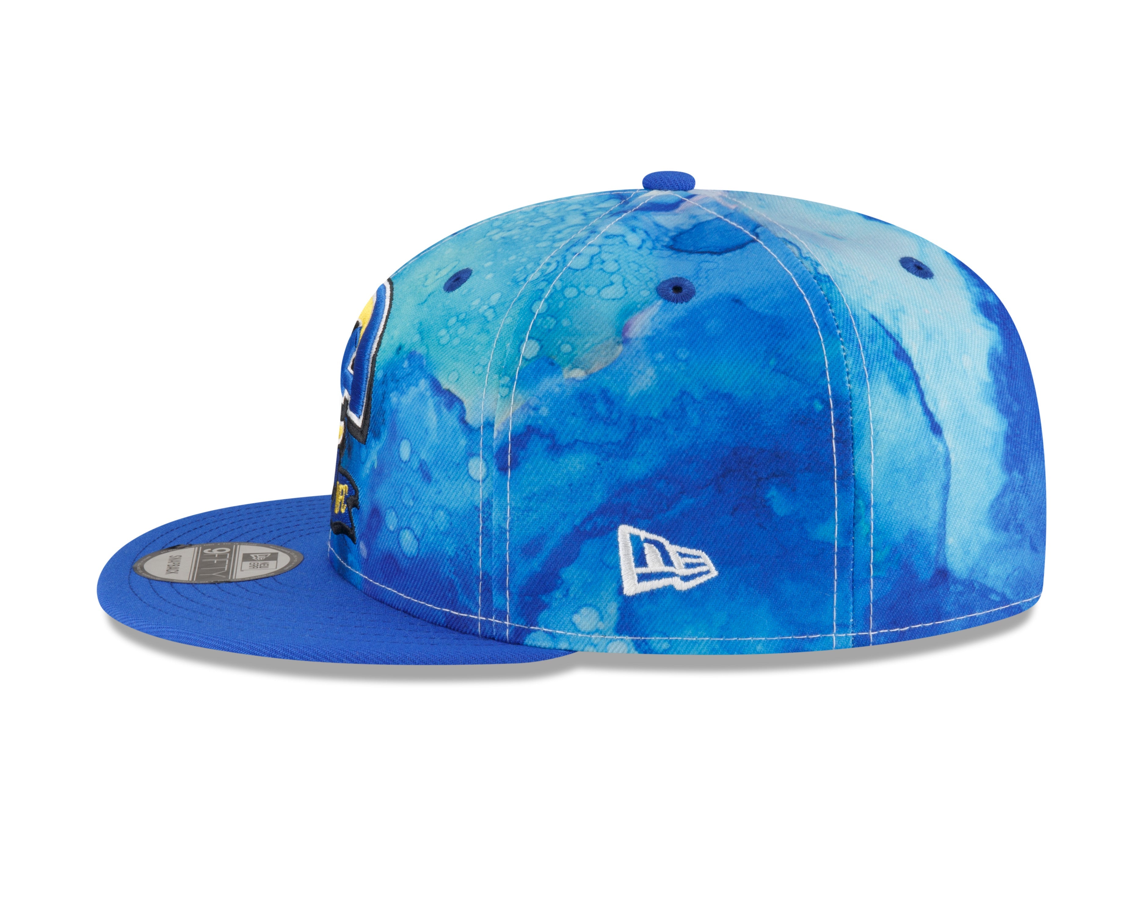Men's Los Angeles Rams New Era Ink 2022 NFL Sideline 9FIFTY Snapback Adjustable Hat
