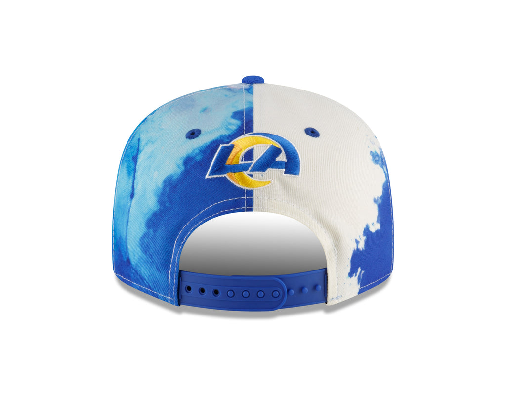 Men's Los Angeles Rams New Era Ink 2022 NFL Sideline 9FIFTY Snapback Adjustable Hat