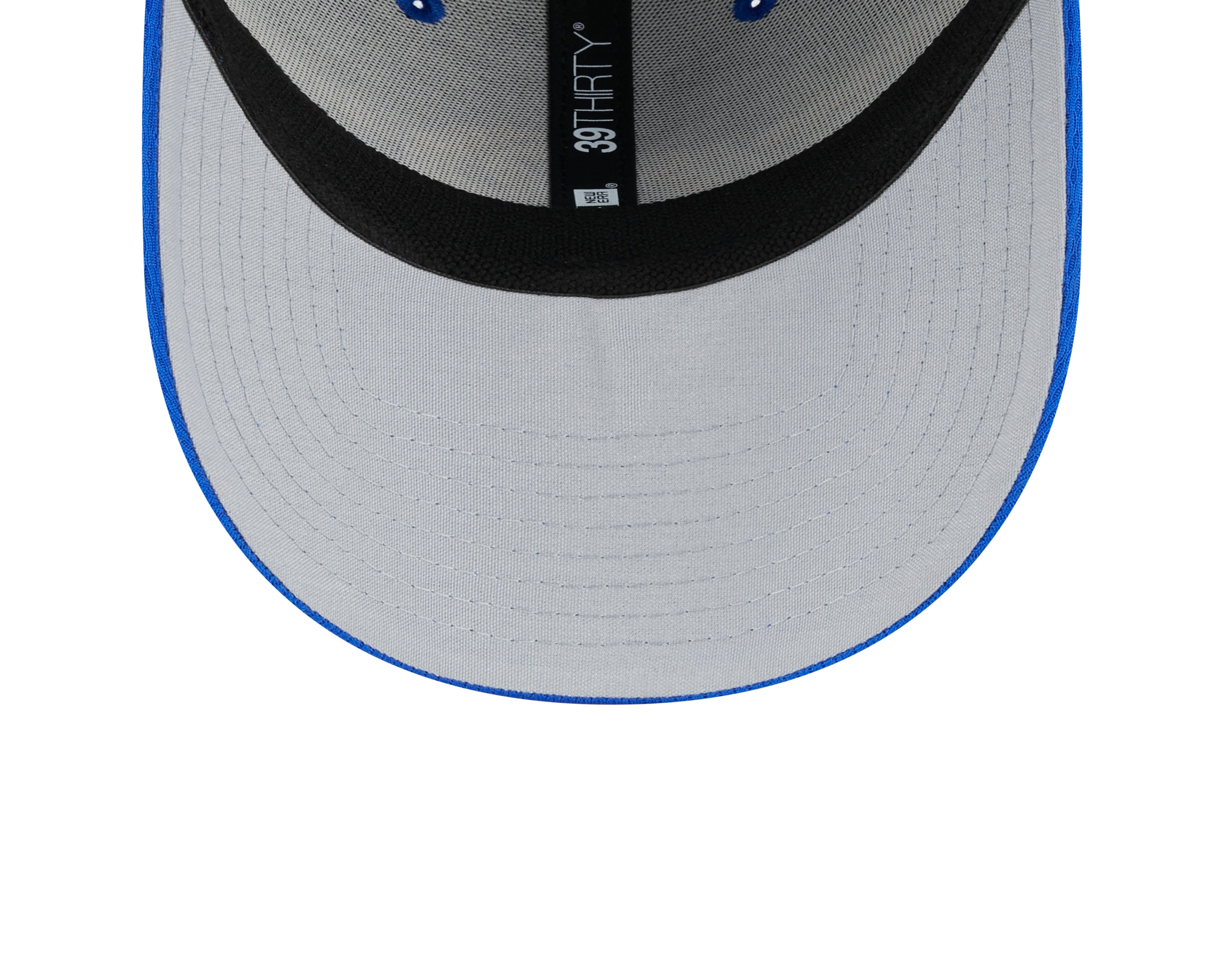 Men's Los Angeles Rams New Era NFL 2023 Training Camp Blue Primary Logo 39THIRTY Flex Fit Hat
