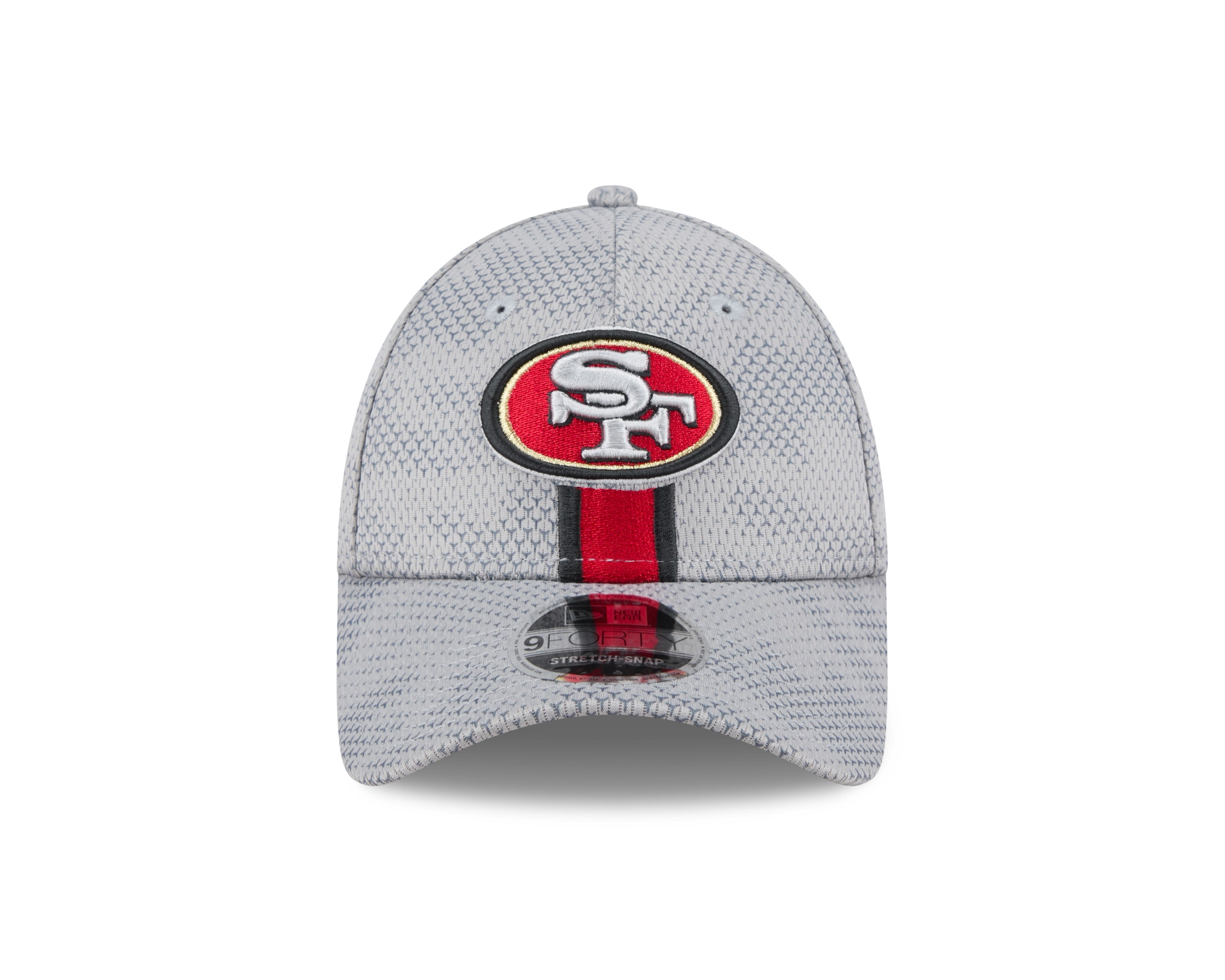 Men's San Francisco 49ers New Era 2024 Sideline Graphite 9FORTY Adjustable Hat