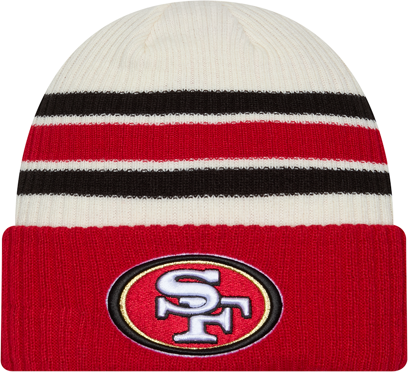 San Francisco 49ers New Era Vintage Cuffed Knit Hat