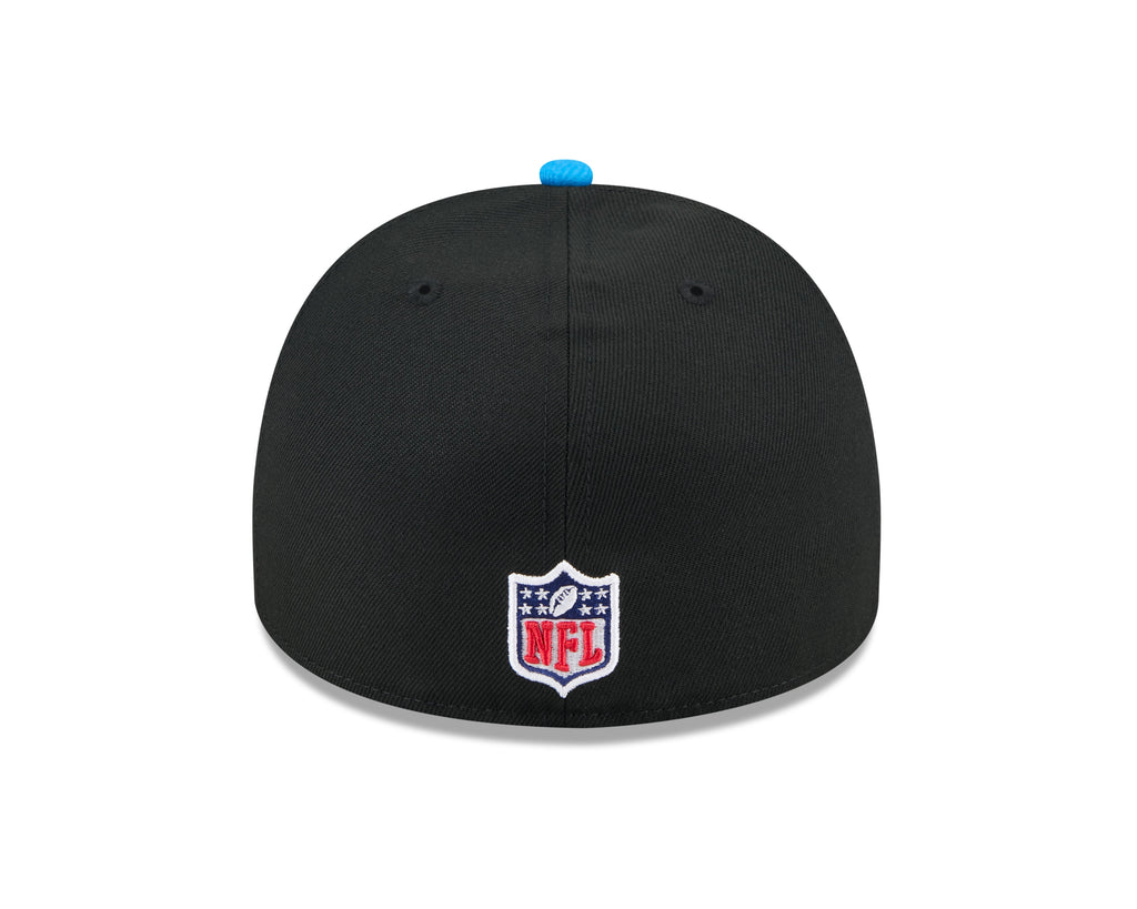 Men's Detroit Lions New Era Black 2025 On Stage NFL Draft A-Frame 59FIFTY Fitted Hat