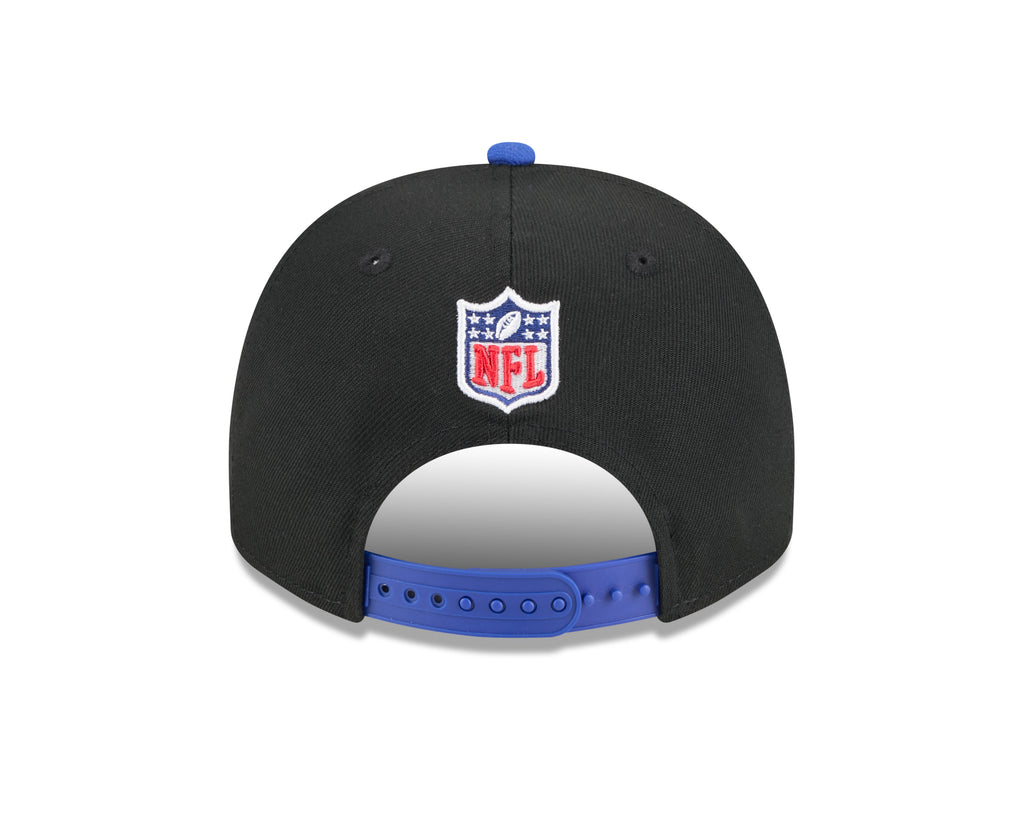 Men's Buffalo Bills New Era 2025 NFL Draft Black A-Frame 9FIFTY Snapback Adjustable Hat