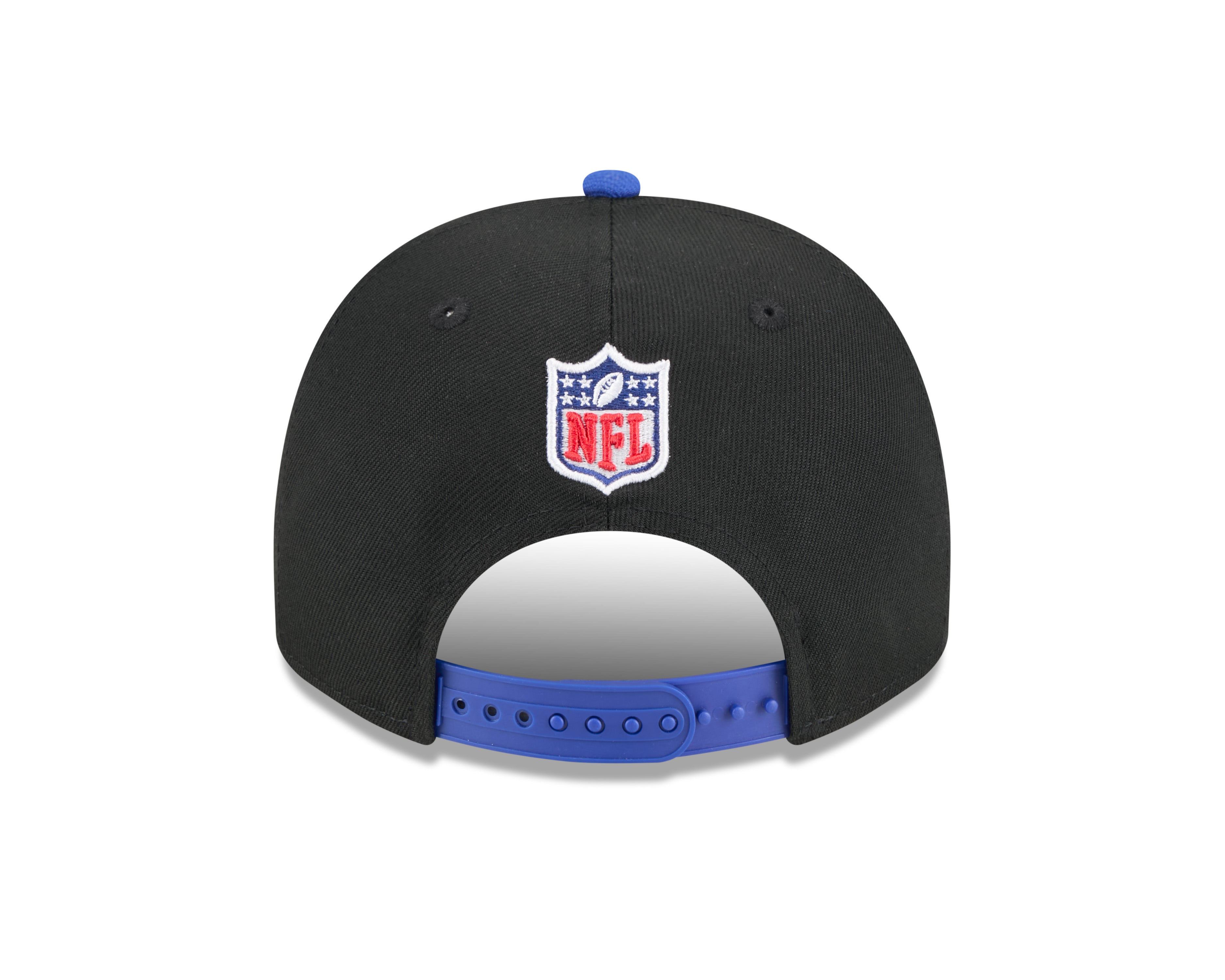 Men's Buffalo Bills New Era 2025 NFL Draft Black A-Frame 9FIFTY Snapback Adjustable Hat