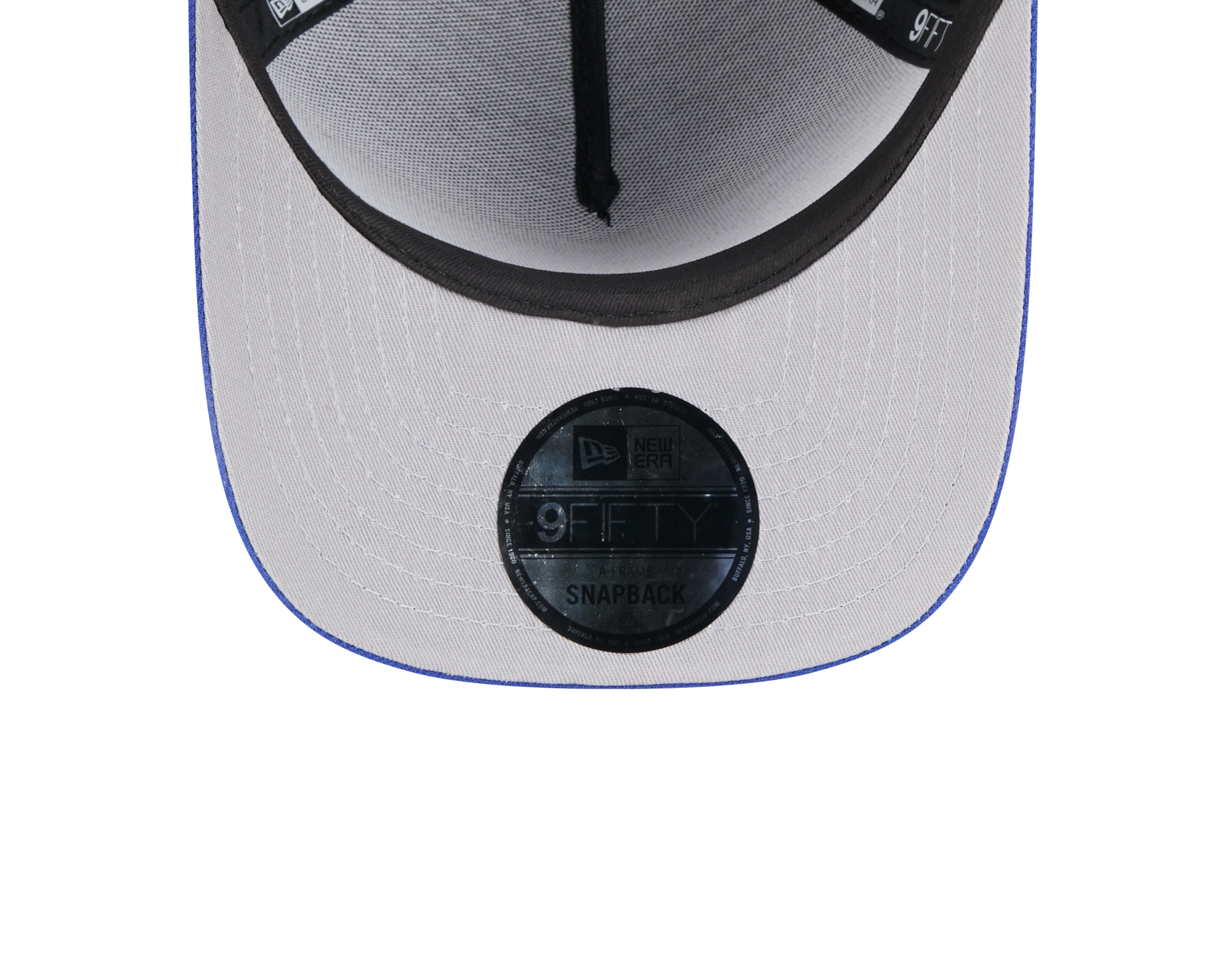 Men's Buffalo Bills New Era 2025 NFL Draft Black A-Frame 9FIFTY Snapback Adjustable Hat