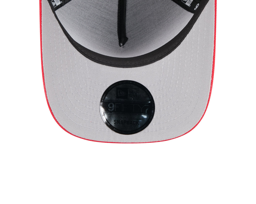 Men's Kansas City Chiefs New Era 2025 NFL Draft Black A-Frame 9FIFTY Snapback Adjustable Hat