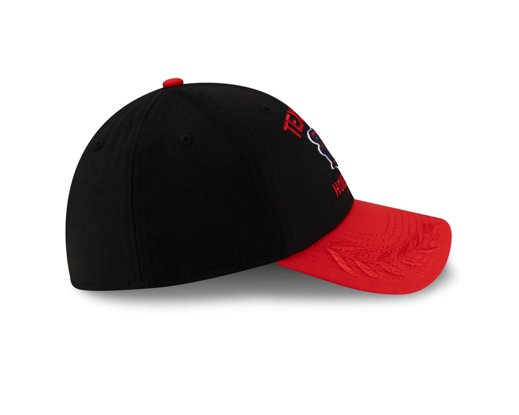 Men's Houston Texans New Era 2025 NFL Draft Black 39THIRTY Flex Fit Hat