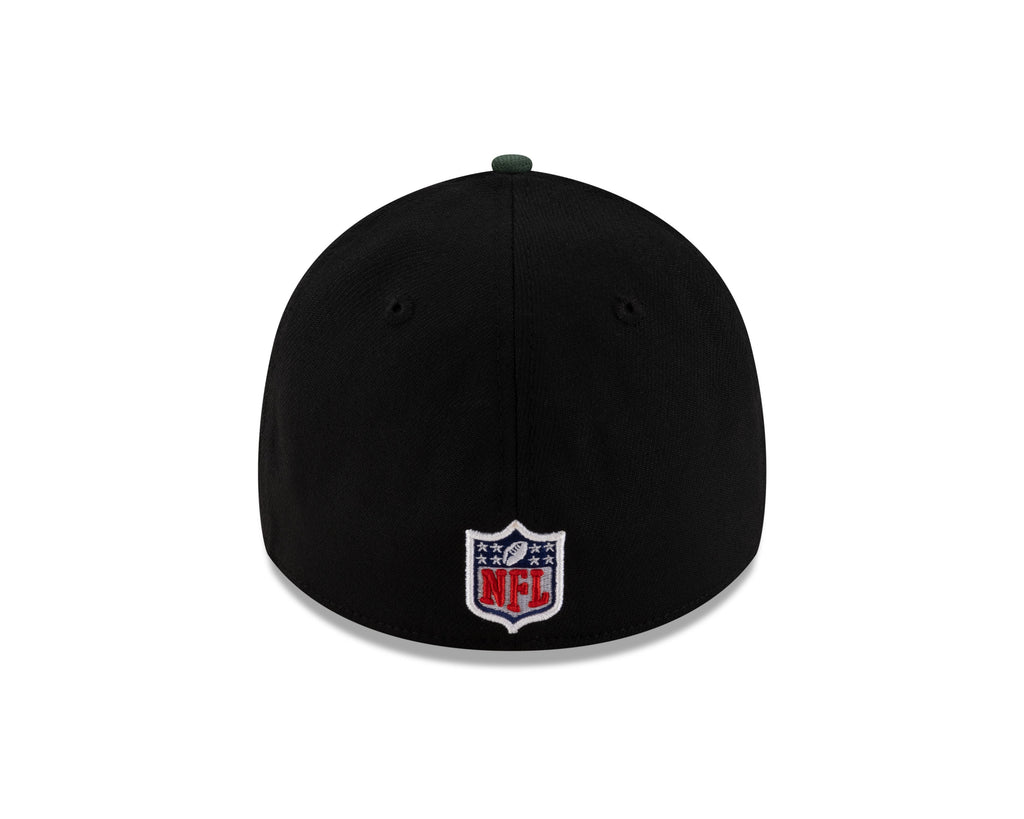 Men's Green Bay Packers New Era 2025 NFL Draft Black 39THIRTY Flex Fit Hat