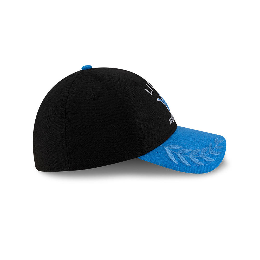 Men's Detroit Lions New Era 2025 NFL Draft Black 39THIRTY Flex Fit Hat