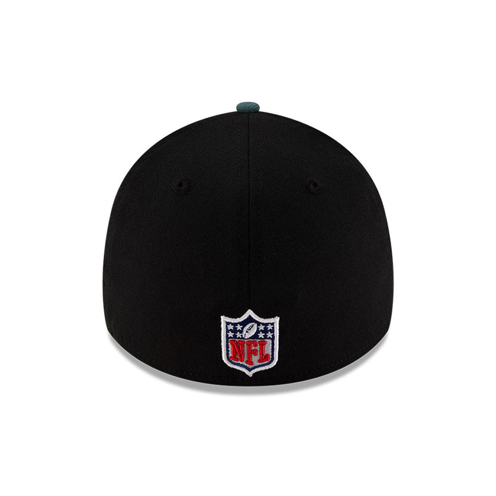 Men's Philadelphia Eagles New Era 2025 NFL Draft Black 39THIRTY Flex Fit Hat