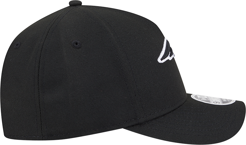 New England Patriots New Era Black A-Frame 9FORTY M-Crown Adjustable Hat