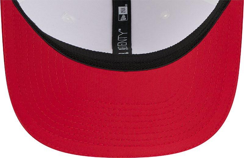 Men's San Francisco 49ers New Era White/Red 2025 NFL Training Camp 9SEVENTY Adjustable Hat
