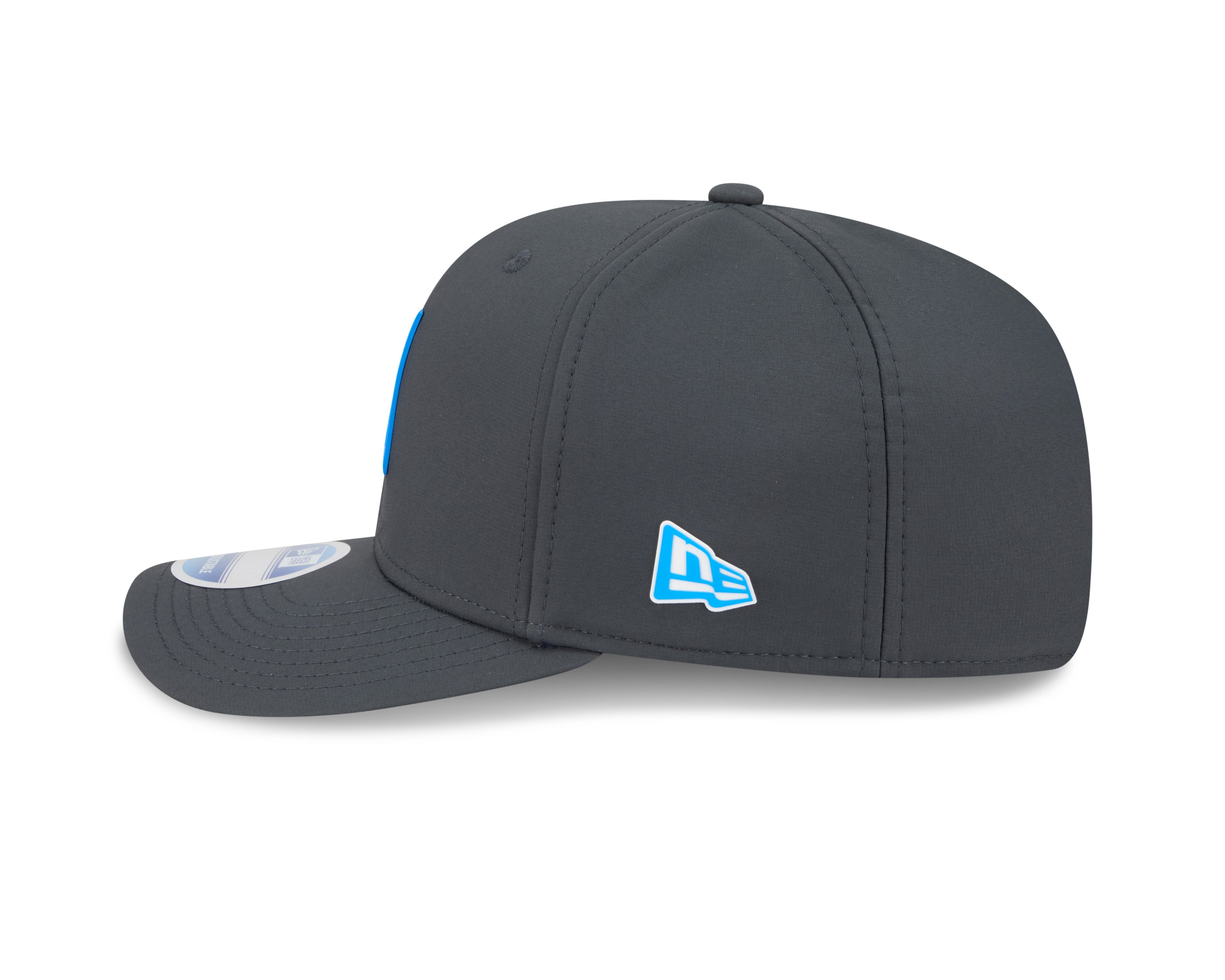 Men's Detroit Lions New Era Graphite 2025 Sideline 9SEVENTY Cold Adjustable Hat