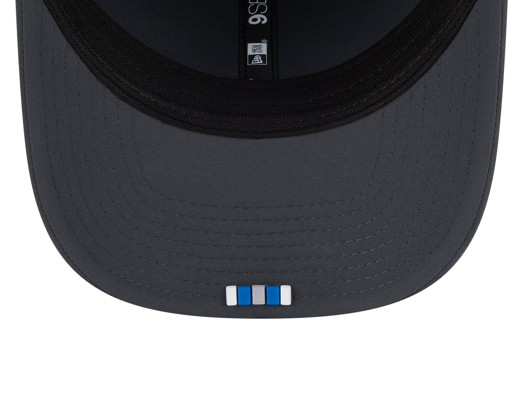 Men's Detroit Lions New Era Graphite 2025 Sideline 9SEVENTY Cold Adjustable Hat