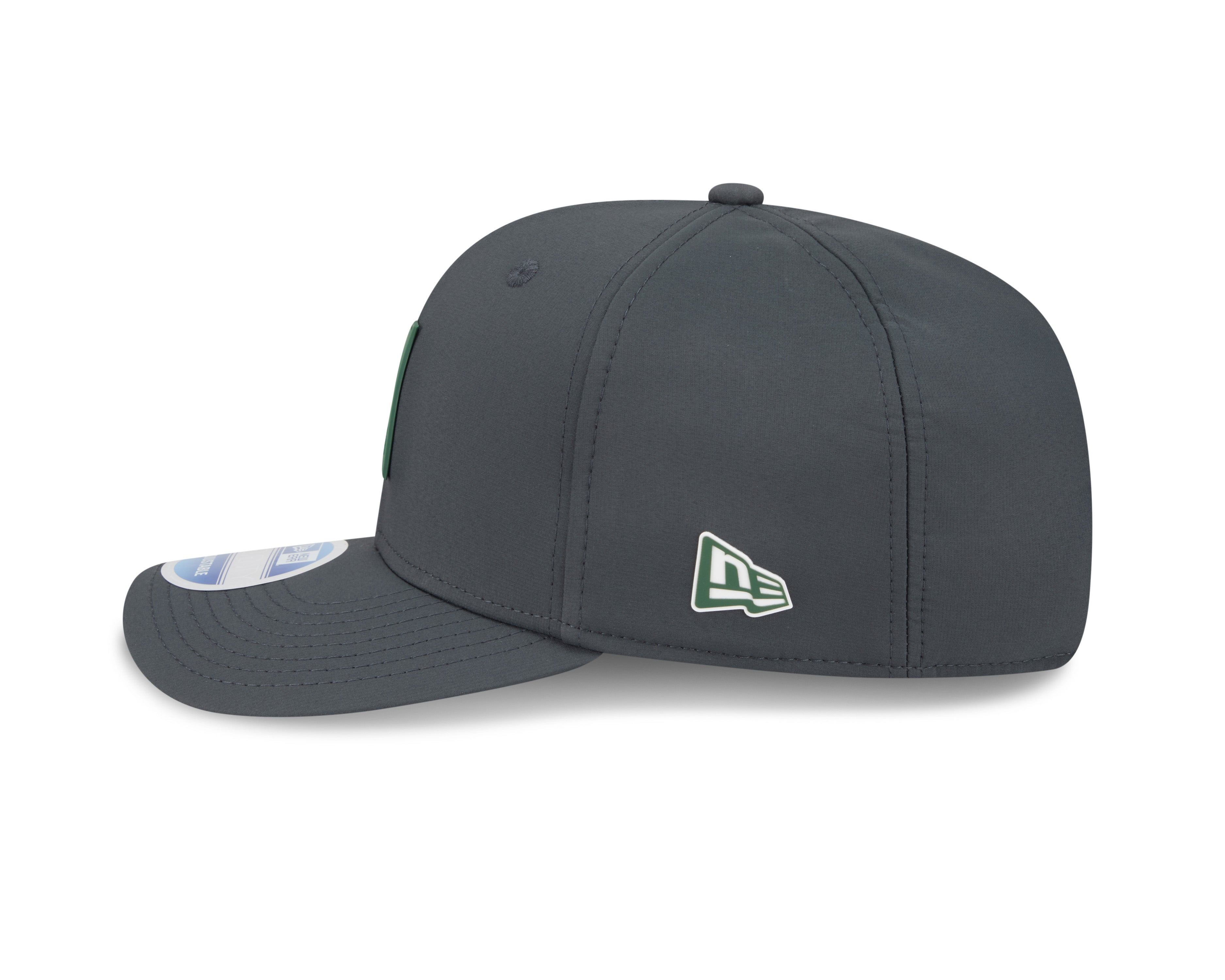 Men's Green Bay Packers New Era Graphite 2025 Sideline 9SEVENTY Cold Adjustable Hat
