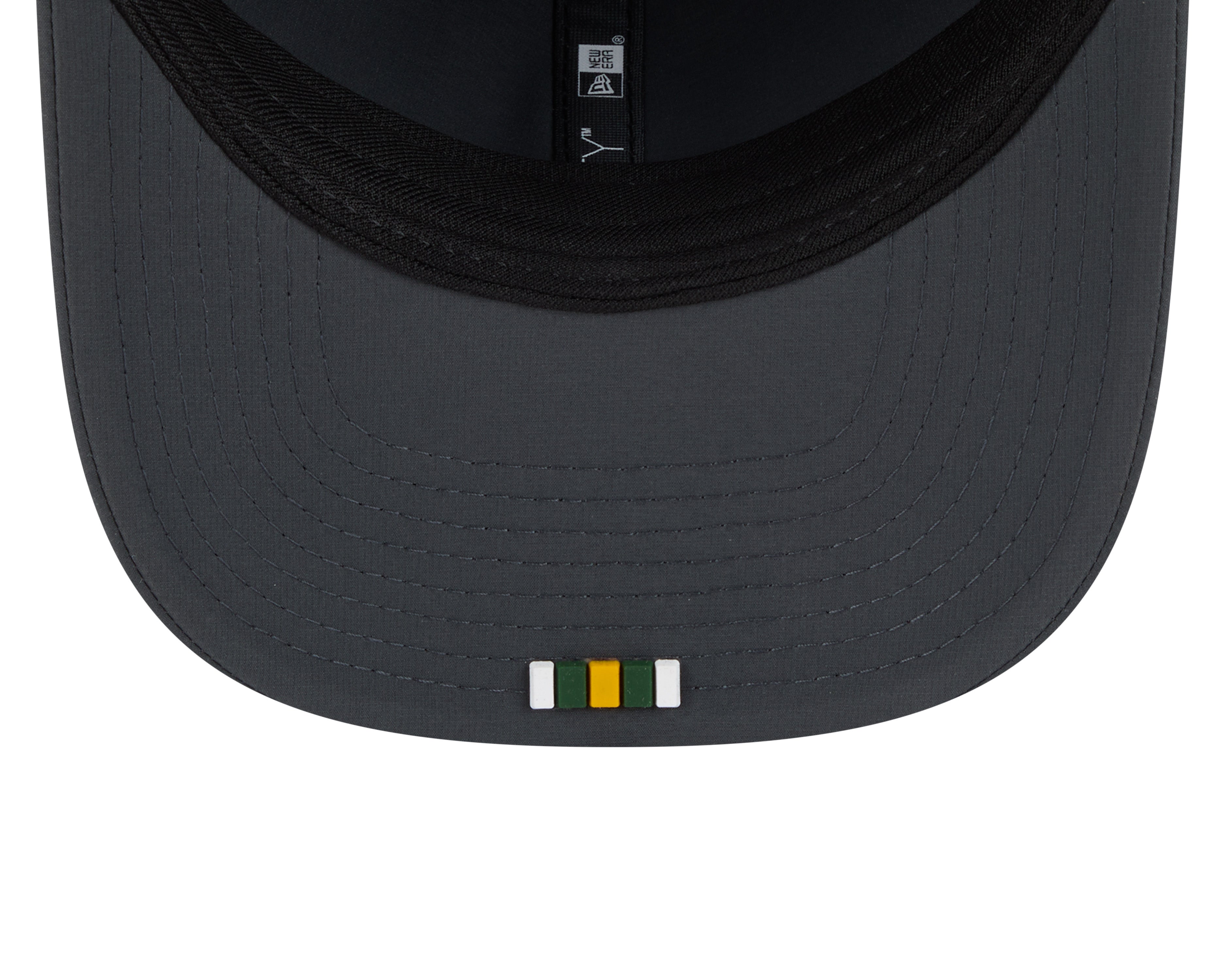 Men's Green Bay Packers New Era Graphite 2025 Sideline 9SEVENTY Cold Adjustable Hat