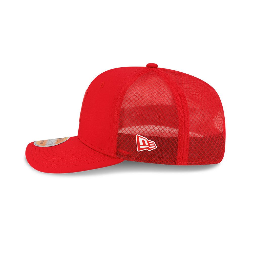 Men's Kansas City Chiefs New Era Red 2025 NFL Sideline Heat 9SEVENTY Adjustable Hat