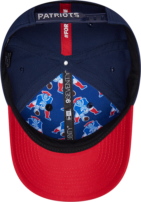 New England Patriots New Era Navy/Red 2026 NFL Draft 9SEVENTY Snapback Adjustable Hat