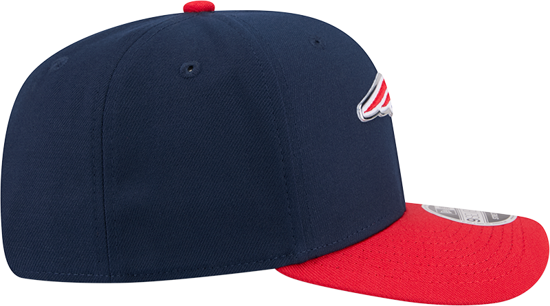 New England Patriots New Era Navy/Red 2026 NFL Draft 9SEVENTY Snapback Adjustable Hat