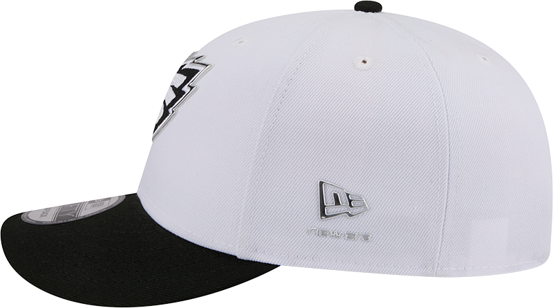 Philadelphia Eagles New Era White/Black 2026 NFL Draft 9FIFTY Snapback Adjustable Hat