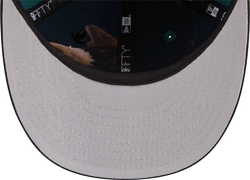 Philadelphia Eagles New Era Green 2026 NFL Draft 9FIFTY Snapback Adjustable Hat