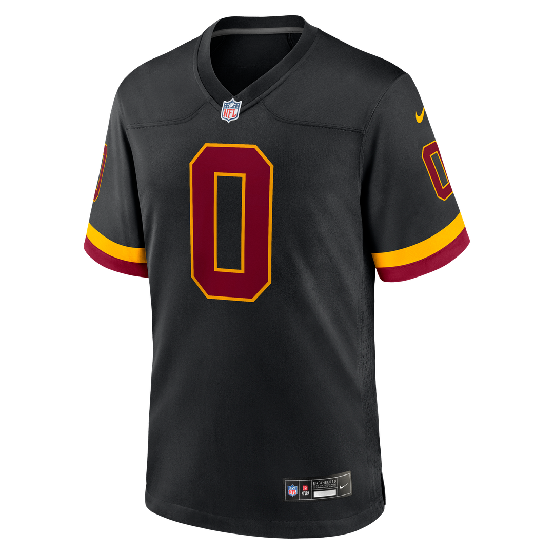 Mike Sainristil Washington Commanders Nike Hail Raiser Alternate Game Jersey - Black