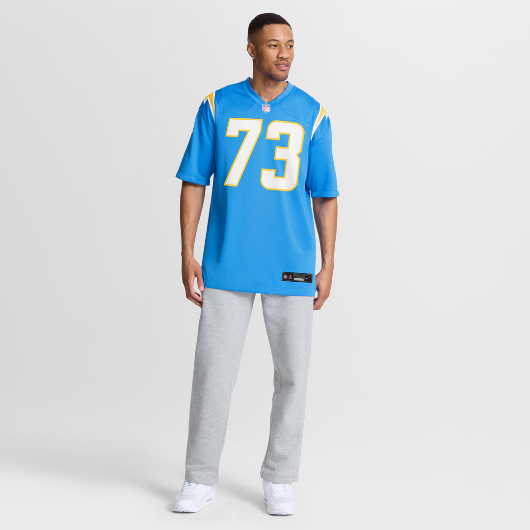 Alex Harkey Los Angeles Chargers Nike Team Game Jersey - Powder Blue