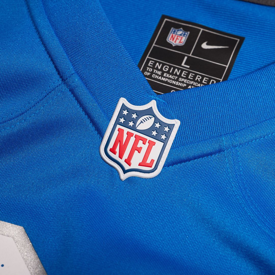 Jake Bates Detroit Lions Nike Team Game Jersey -  Blue