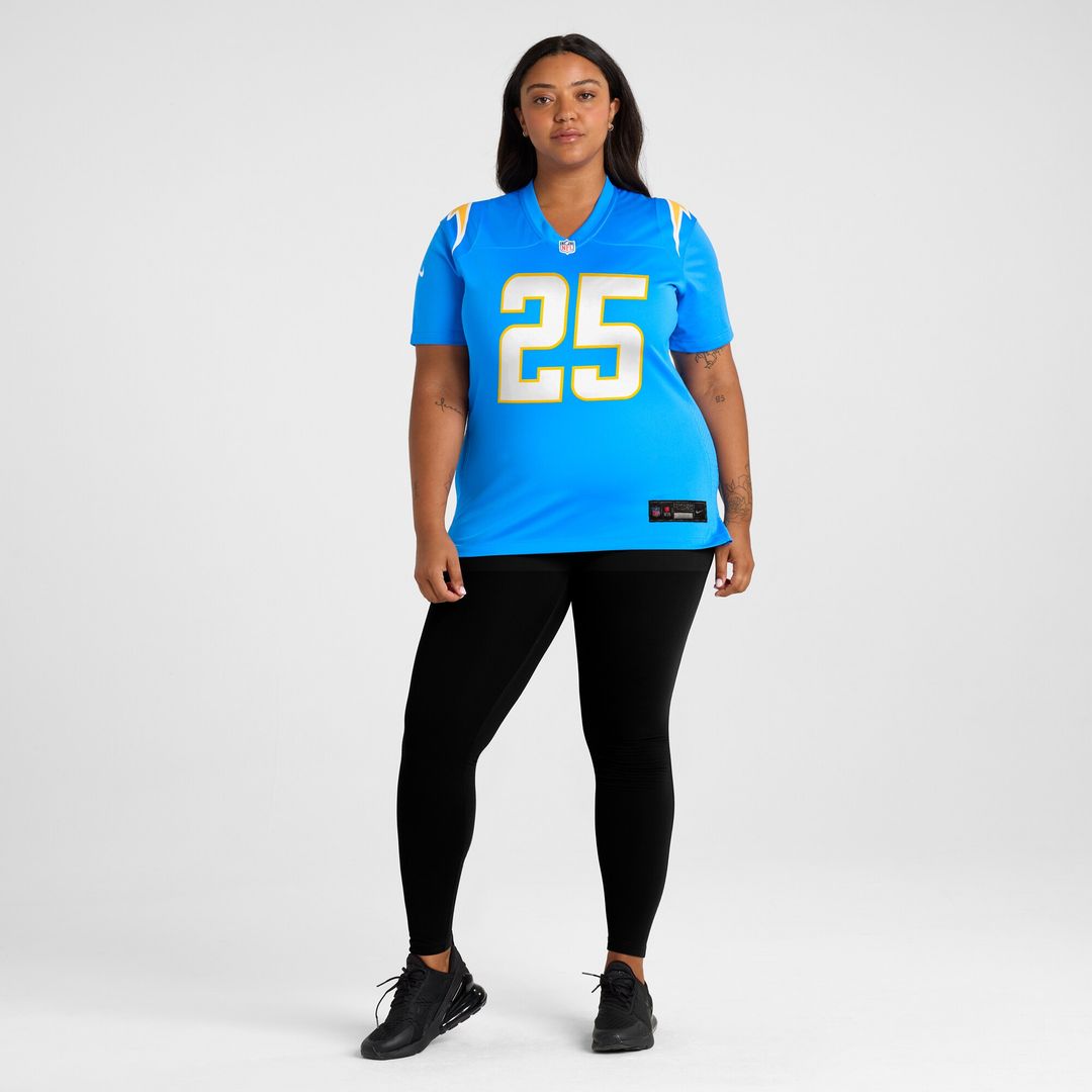 Junior Colson Los Angeles Chargers Nike Women's  Game Jersey -  Powder Blue