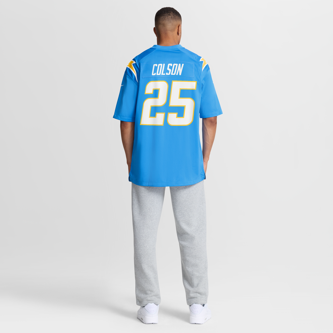 Junior Colson Los Angeles Chargers Nike Team Game Jersey -  Powder Blue