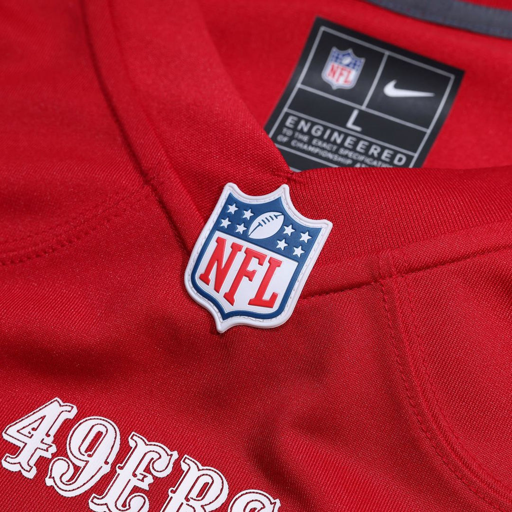 Christian McCaffrey San Francisco 49ers Nike Game Player Jersey - White
