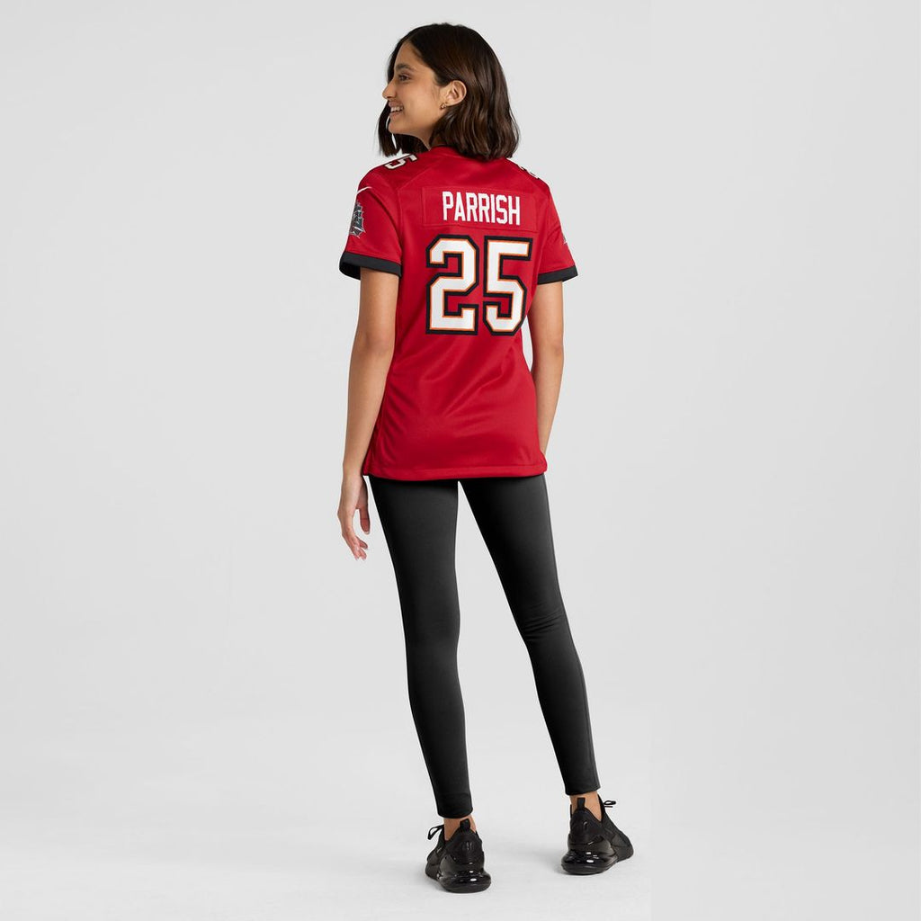 Jacob Parrish Tampa Bay Buccaneers Nike Women's Team Game Jersey -  Red