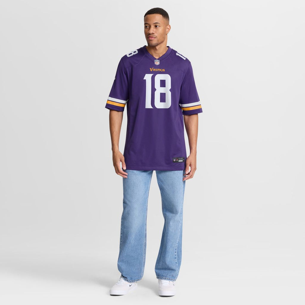 Justin Jefferson Minnesota Vikings Nike Game Player Jersey - White