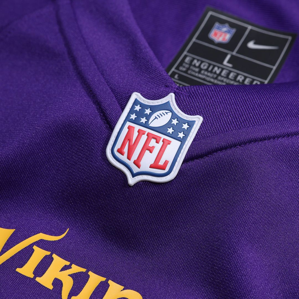 Joe Huber Minnesota Vikings Nike Team Game Jersey -  Purple