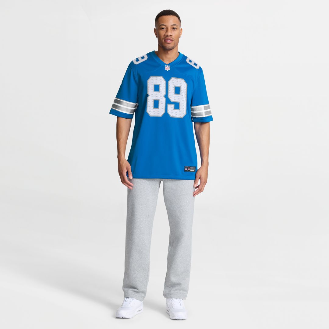 Brock Wright Detroit Lions Nike Team Game Jersey -  Blue